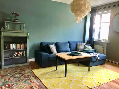Apartment in a central location with garden 2 pers.