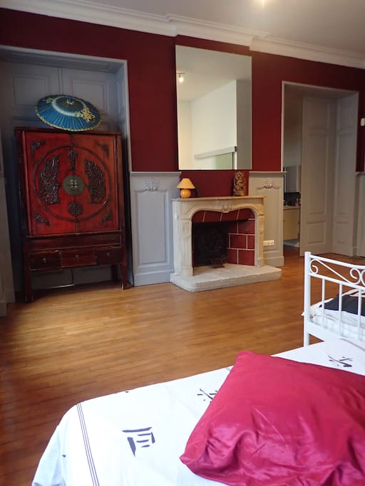 chambre avec 1 lit en 140 cm + 1 lit en 90 cm