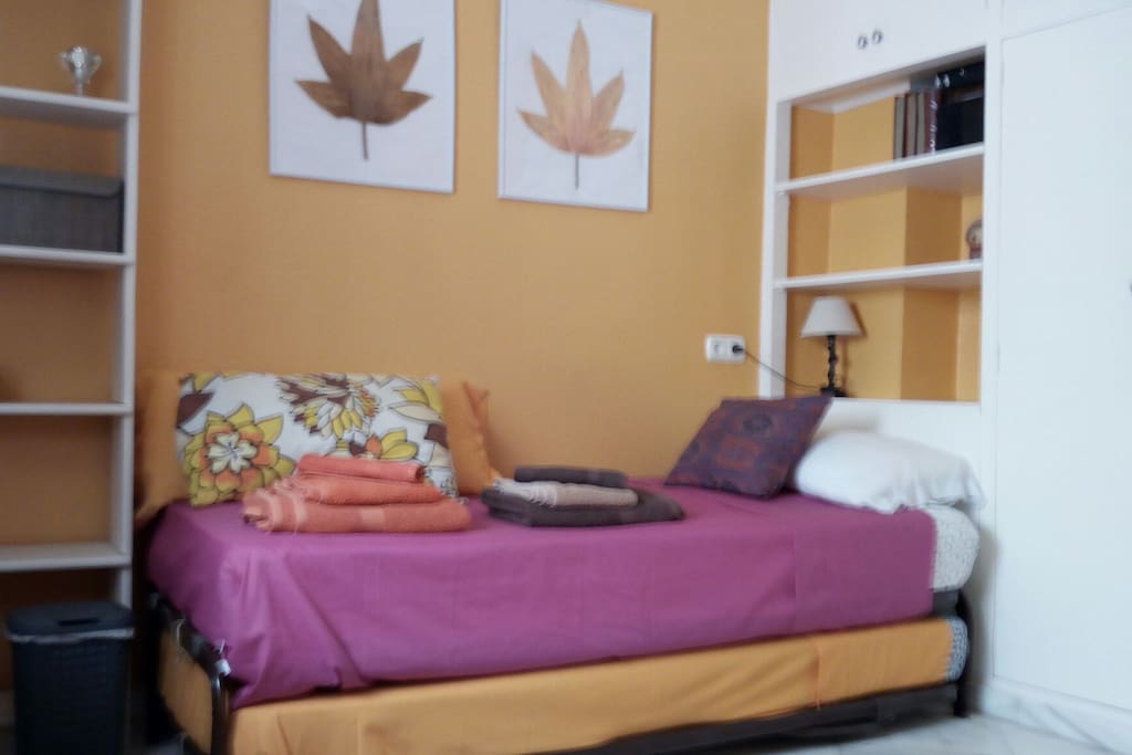 Habitación preparada para el verano