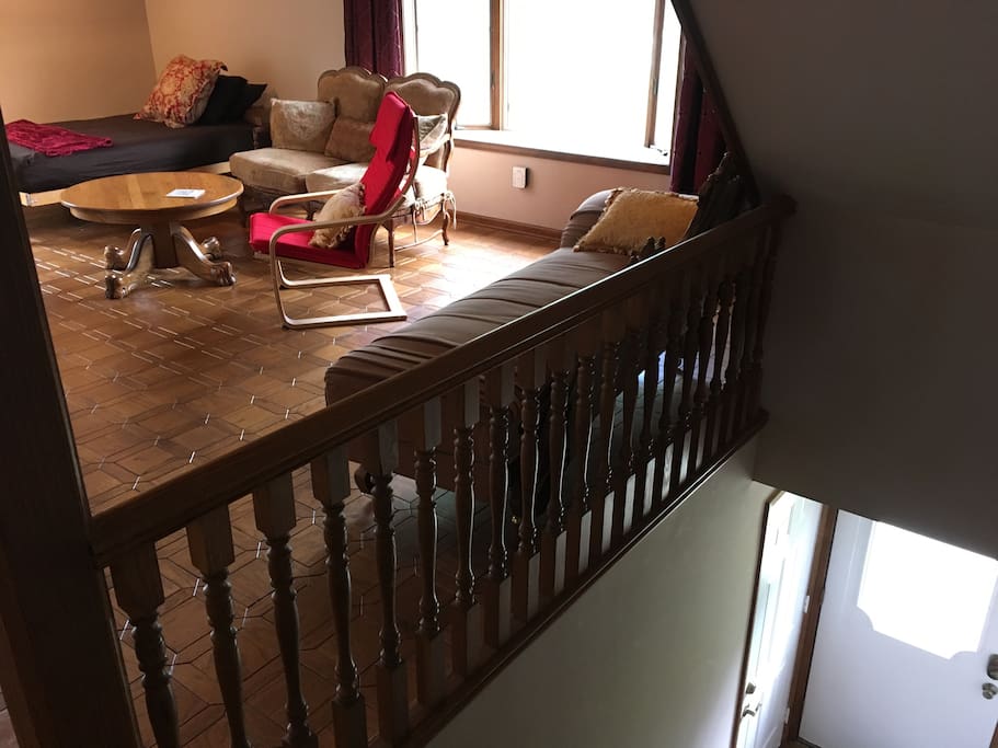 Private entry with digital lock to this 2nd and 3rd story duplex