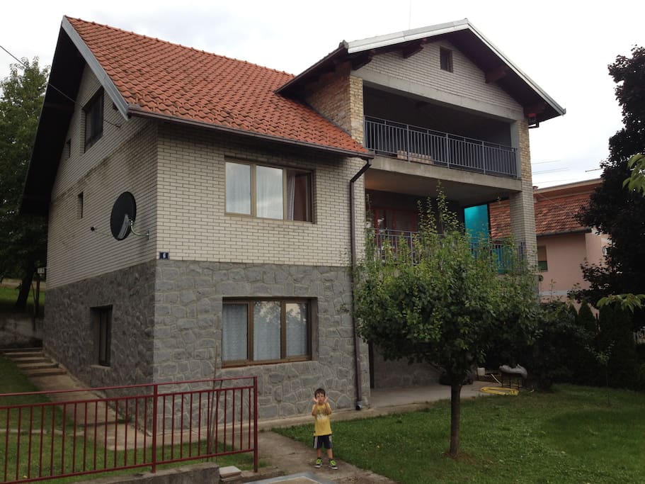 3 Level home with 3 separate self contained apartments with secure access and balconies and parking