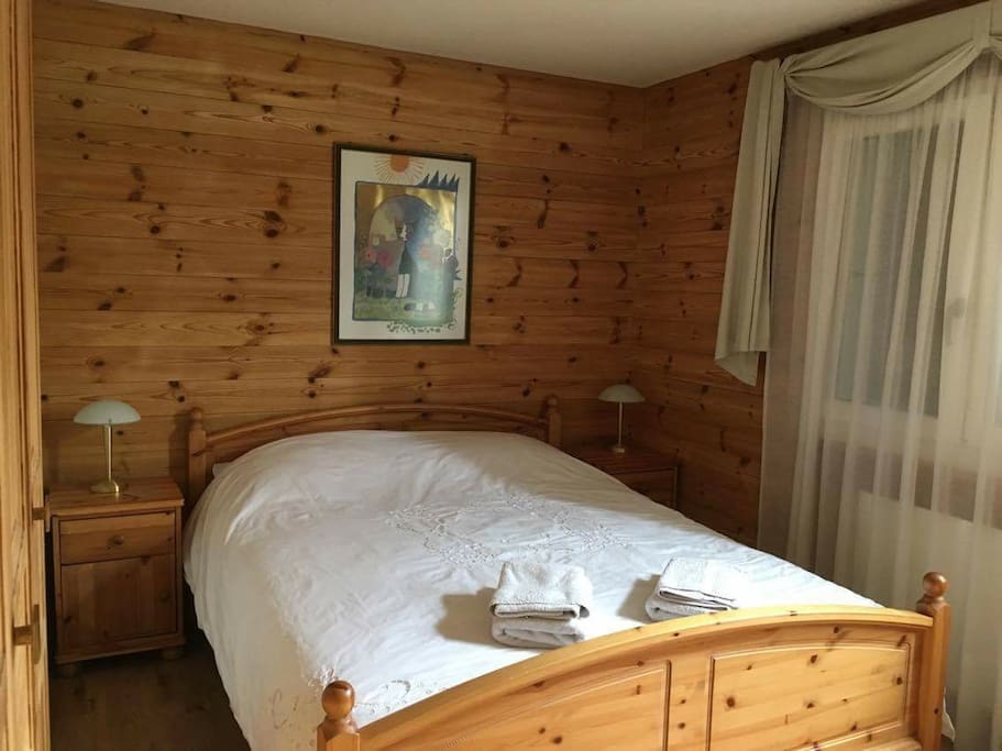 Bedroom with ensuite bathroom