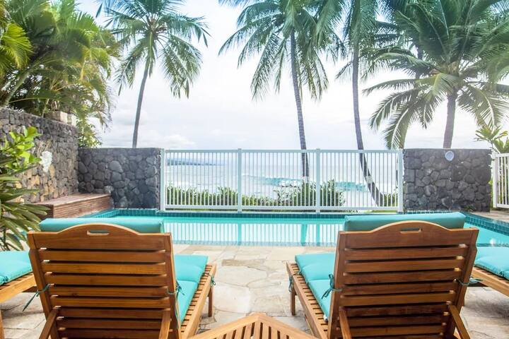 Oceanfront Villa at Alii Point – AC & Private Pool