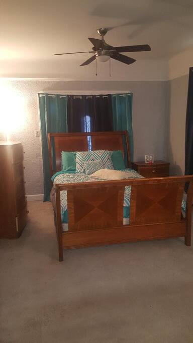 1st of two bedrooms in the home