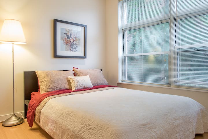 Bright Boston Bedroom in Prime Location
