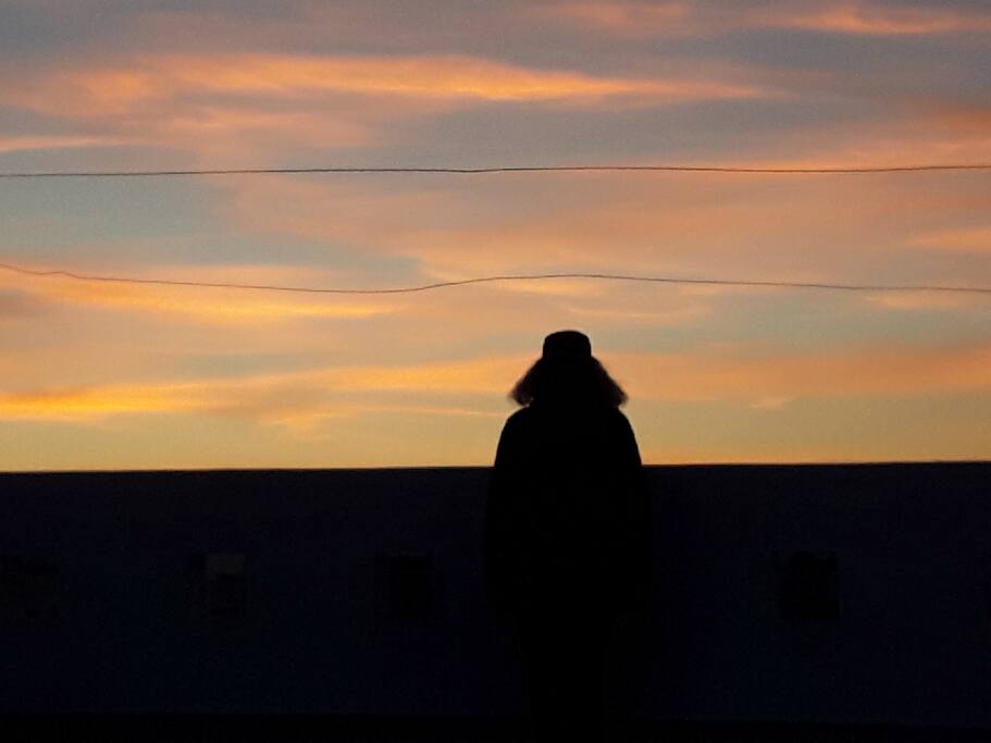 Puestas de sol desde la terraza