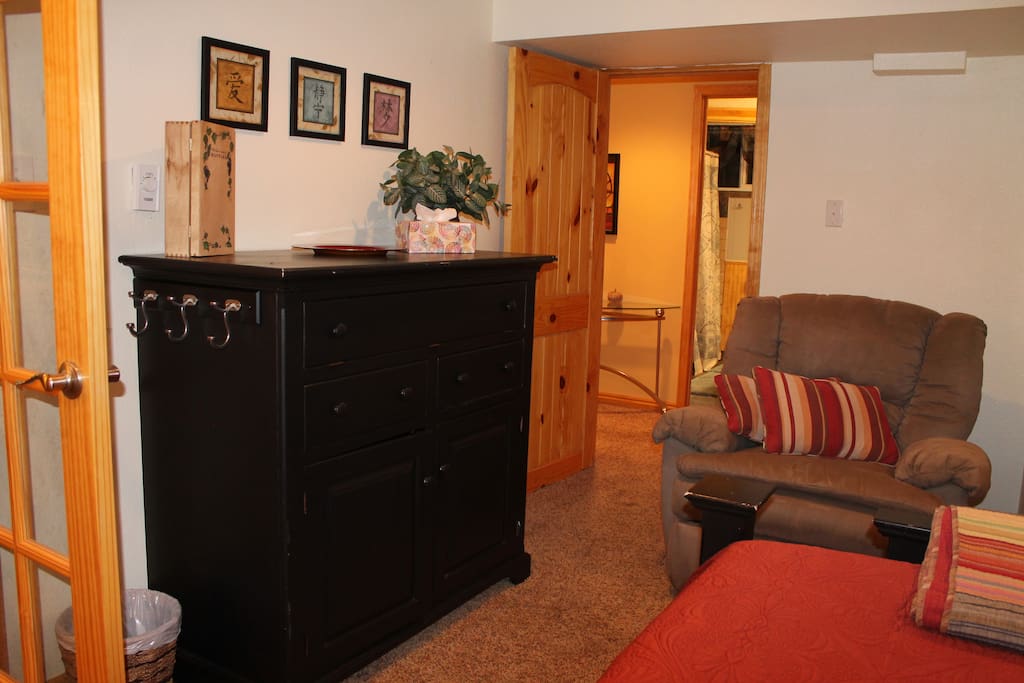 Bedroom to hallway & bathroom