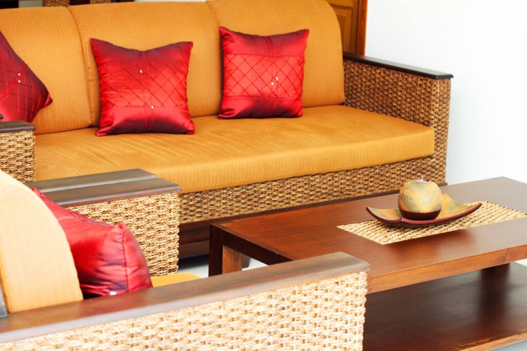 Lounge furniture detail
