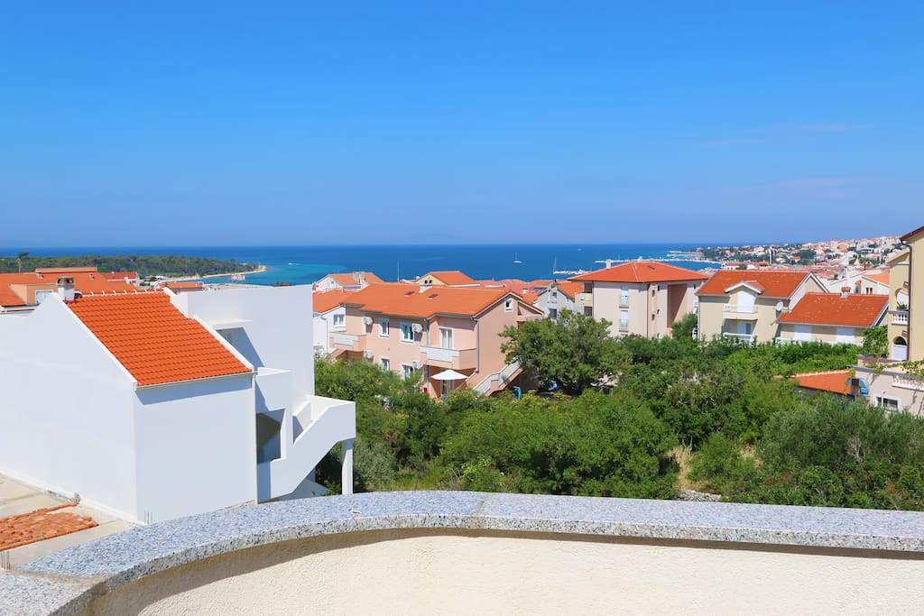 Sea view balcony