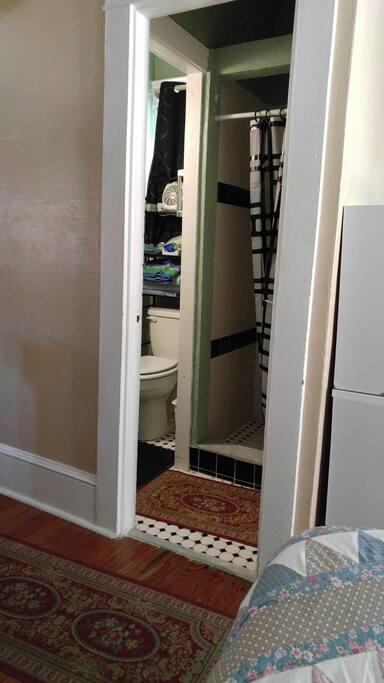 En suite bathroom