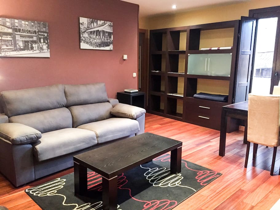 Sofá-cama de 1,40m en el salón