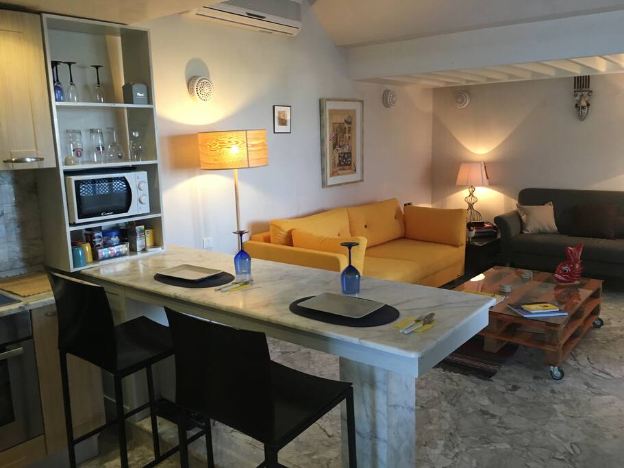Salon pièce à vivre