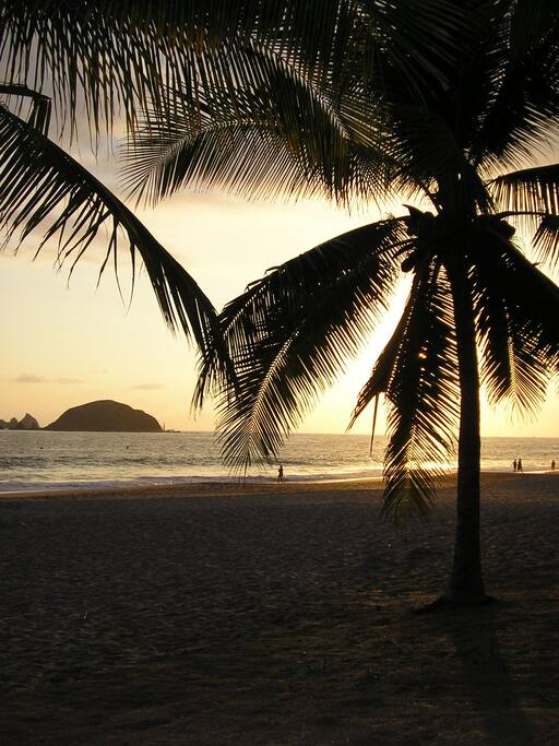 Gorgeous sunset in Ixtapa.
