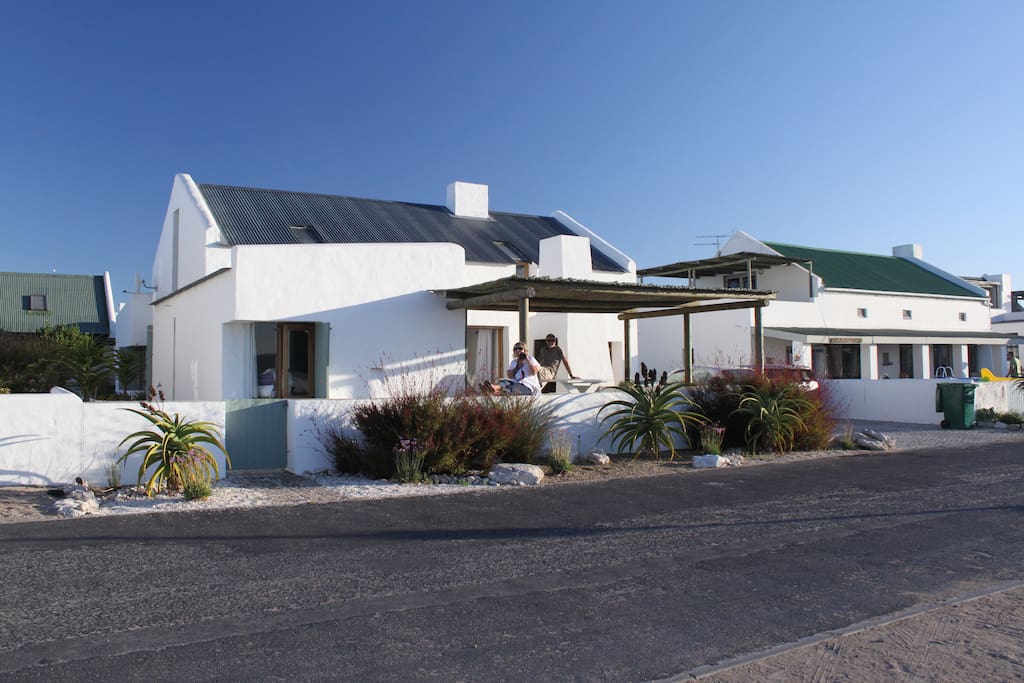 House seen from the beach