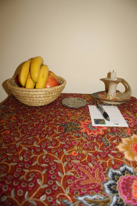 Fresh fruit provided for your enjoyment