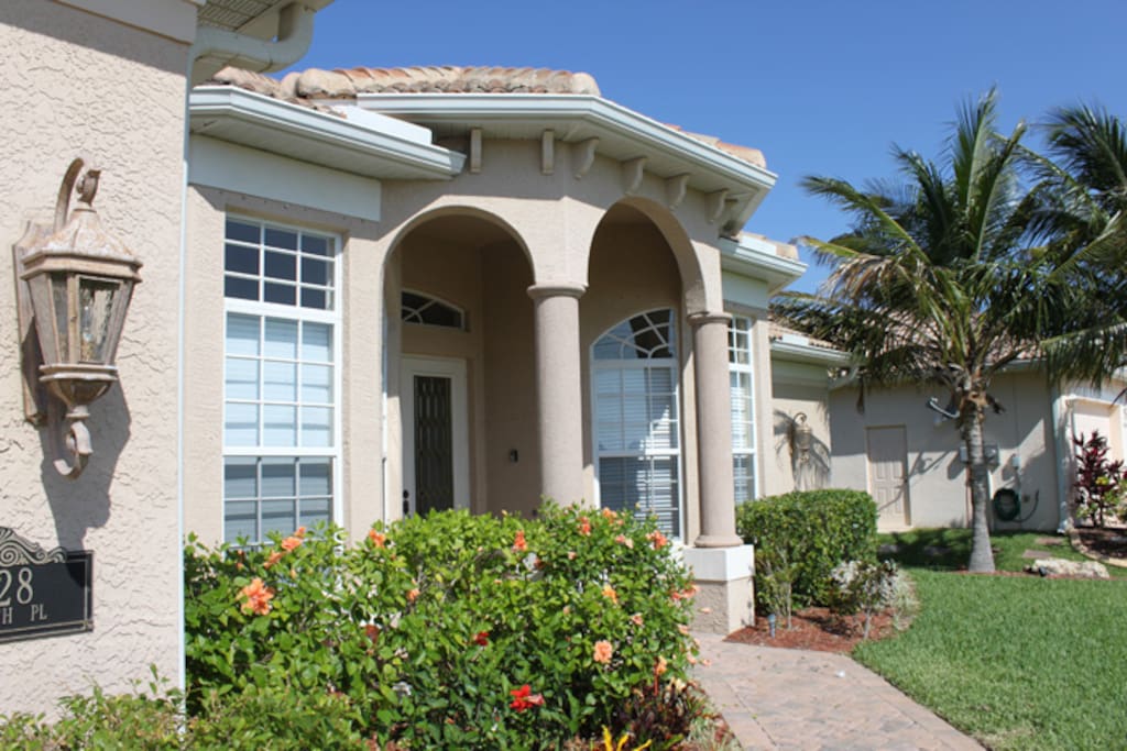 Villa South Beach - Hausansicht Seite