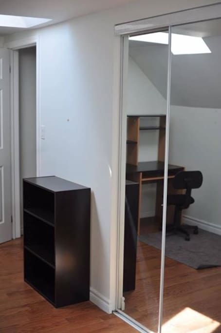 Closet and Bookshelf