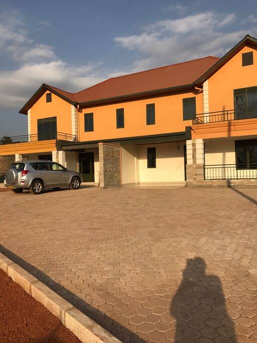 Outside picture of townhouses.