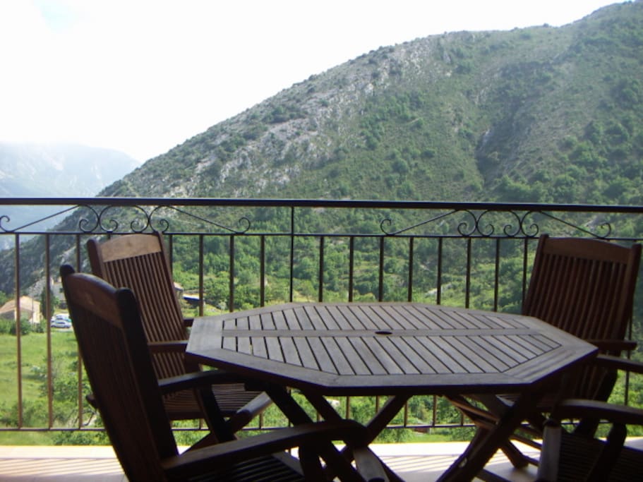 Terrasse du gîte