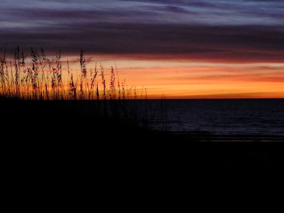 View from the deck