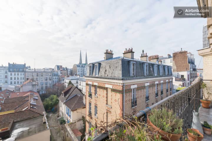 Très Joli Appartement 65m2 Jourdain - Paris
