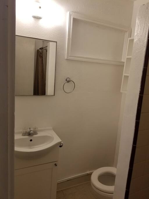 bathroom with shower