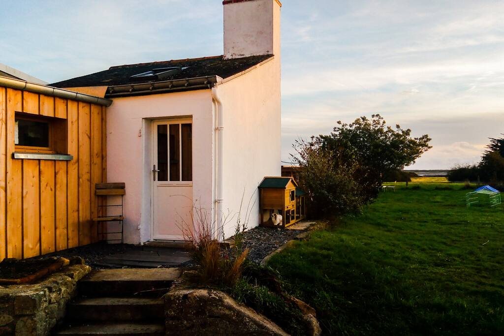 Un accès au jardin de près de 700m2