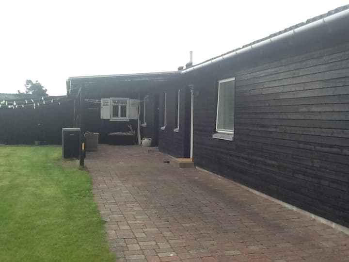 House with private garden, only 200 m from best beach