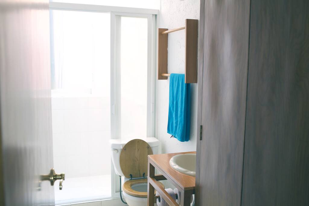 second bathroom nice and decent
