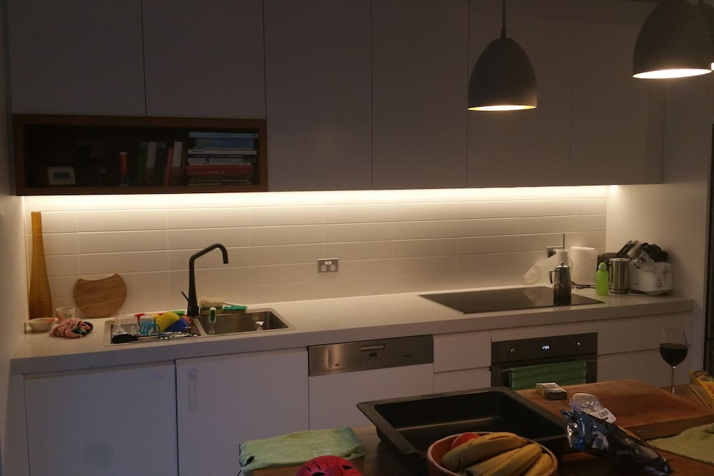 New kitchen, Bosch appliances.