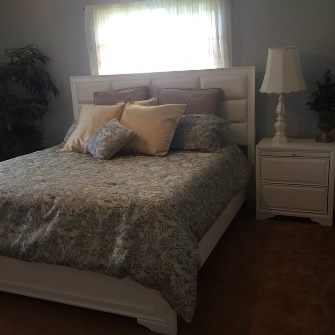 Brand new bed. Mattress is firm.