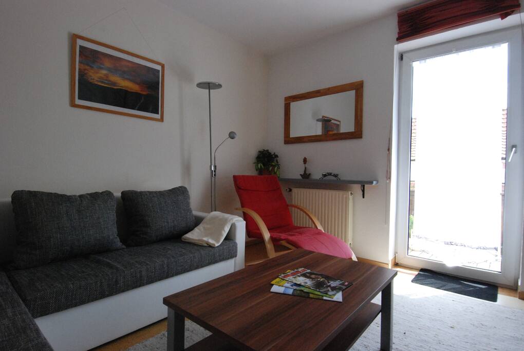 ... und der Tür zum Südbalkon.