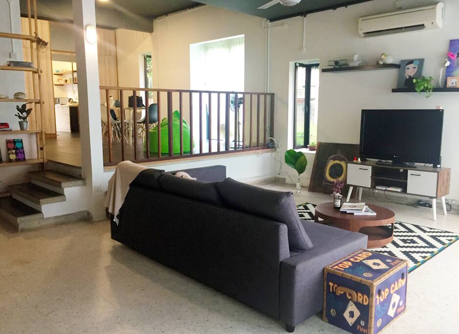 Shared living area (GROUND LEVEL)