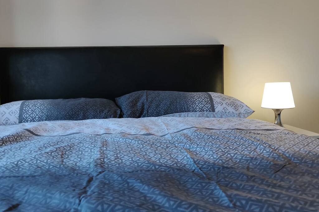 double bed in Room 2