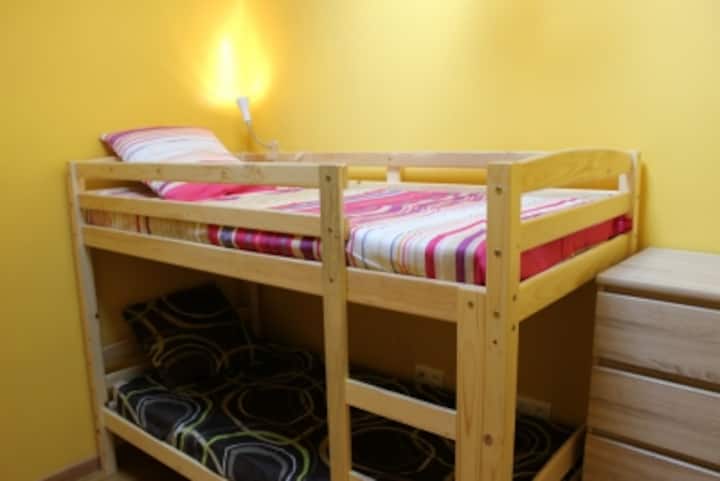 Camera da letto a castello (90x190)