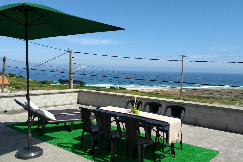 Terraza con increibles vistas