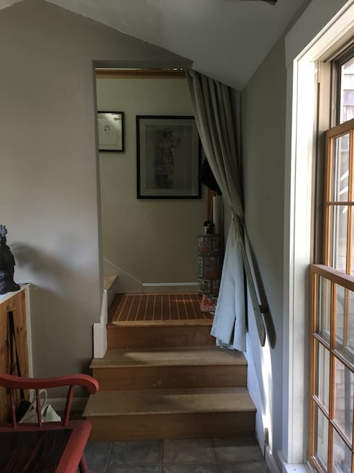 stairway to your private suite