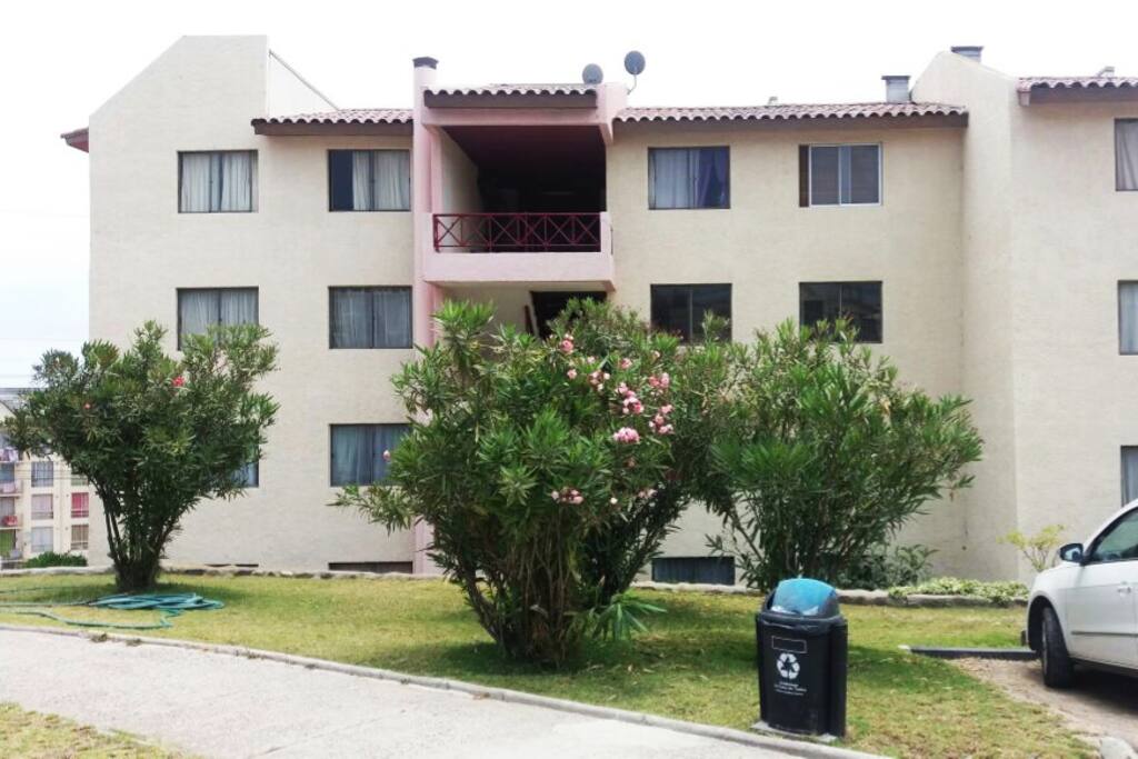 vista desde la piscina