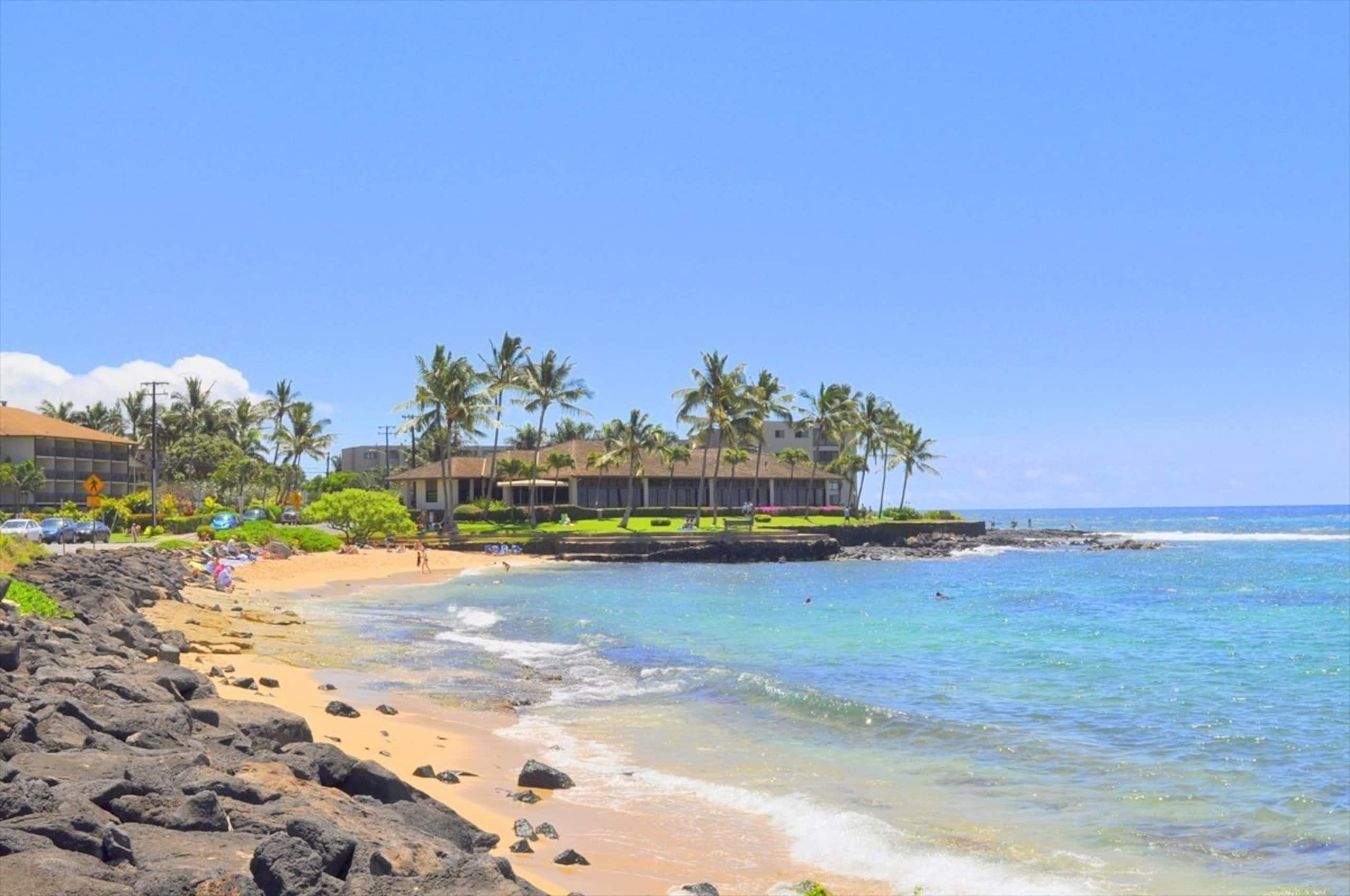Ocean Front, Kuhio Shores, 30 ft to the water A/C - Photo 24