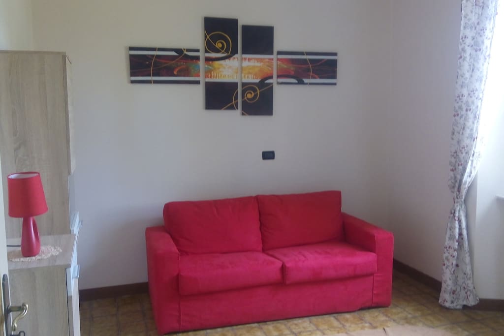 Salone: divano letto