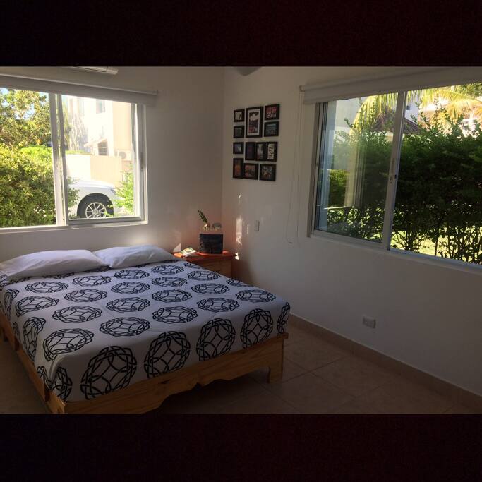 The bed
Queen Size, so you can sleep confortable.