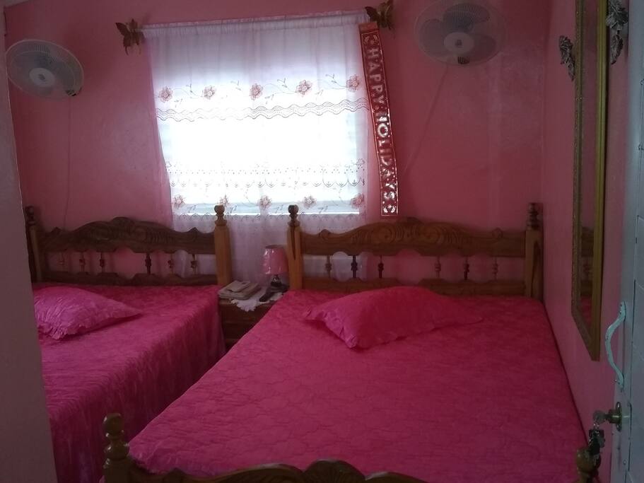 Habitacion independiente con 2 camas dobles