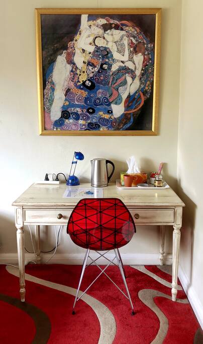Work space in the room