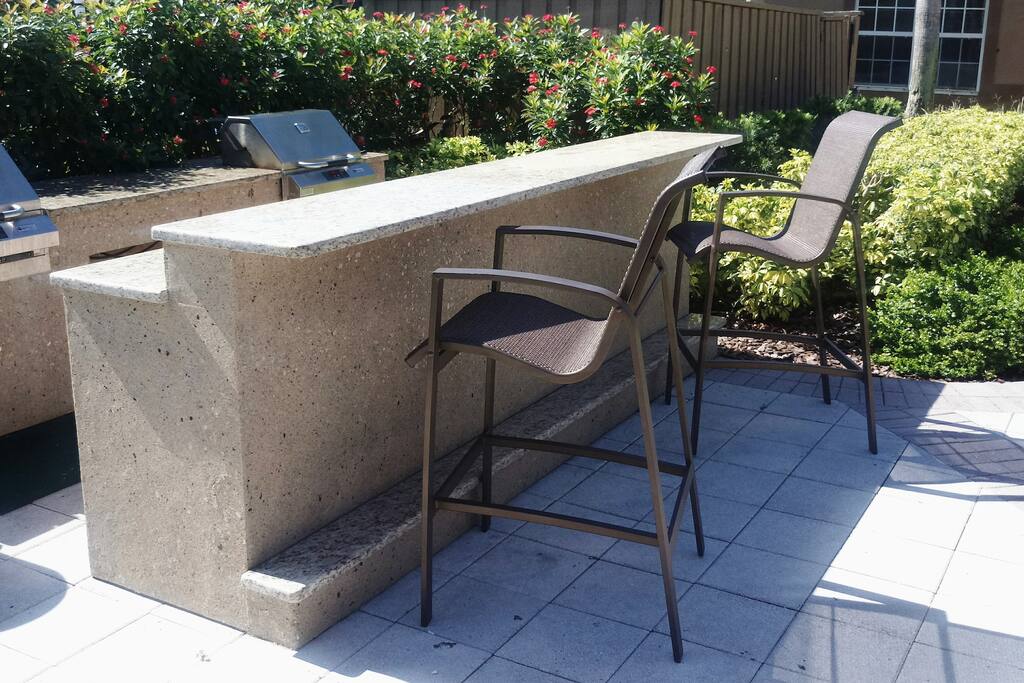 BBQ area