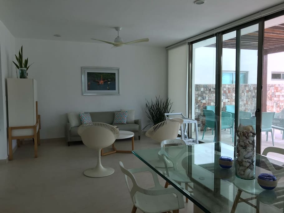Terrace & Living Room