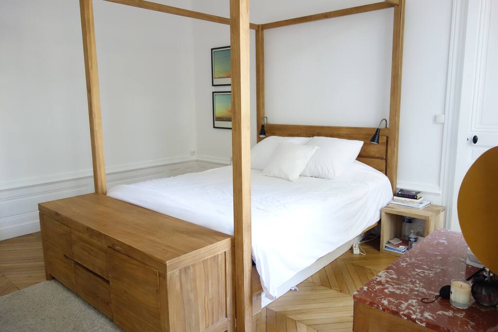 Chambre 1: avec Lit double