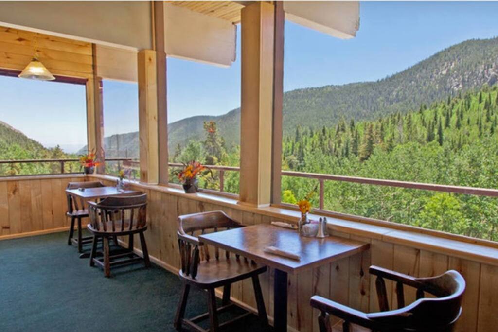 View from the restaurant.