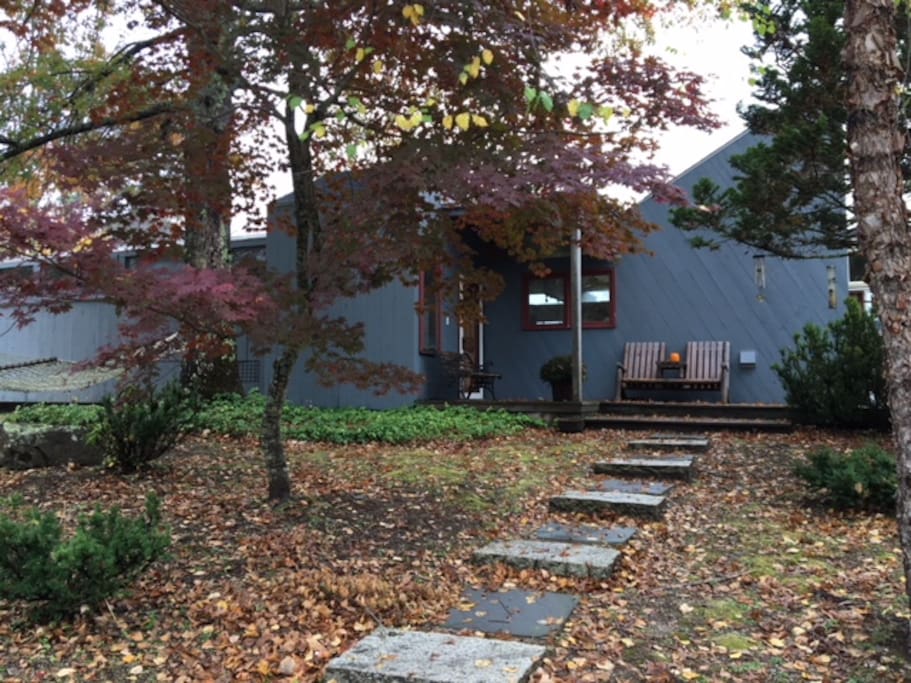 Front of the house.