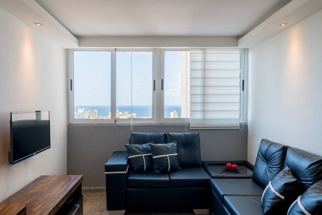 Sala de Estar con vista al Océano
