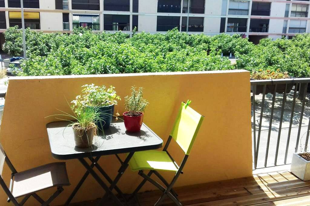 Terrasse orientée sud-ouest